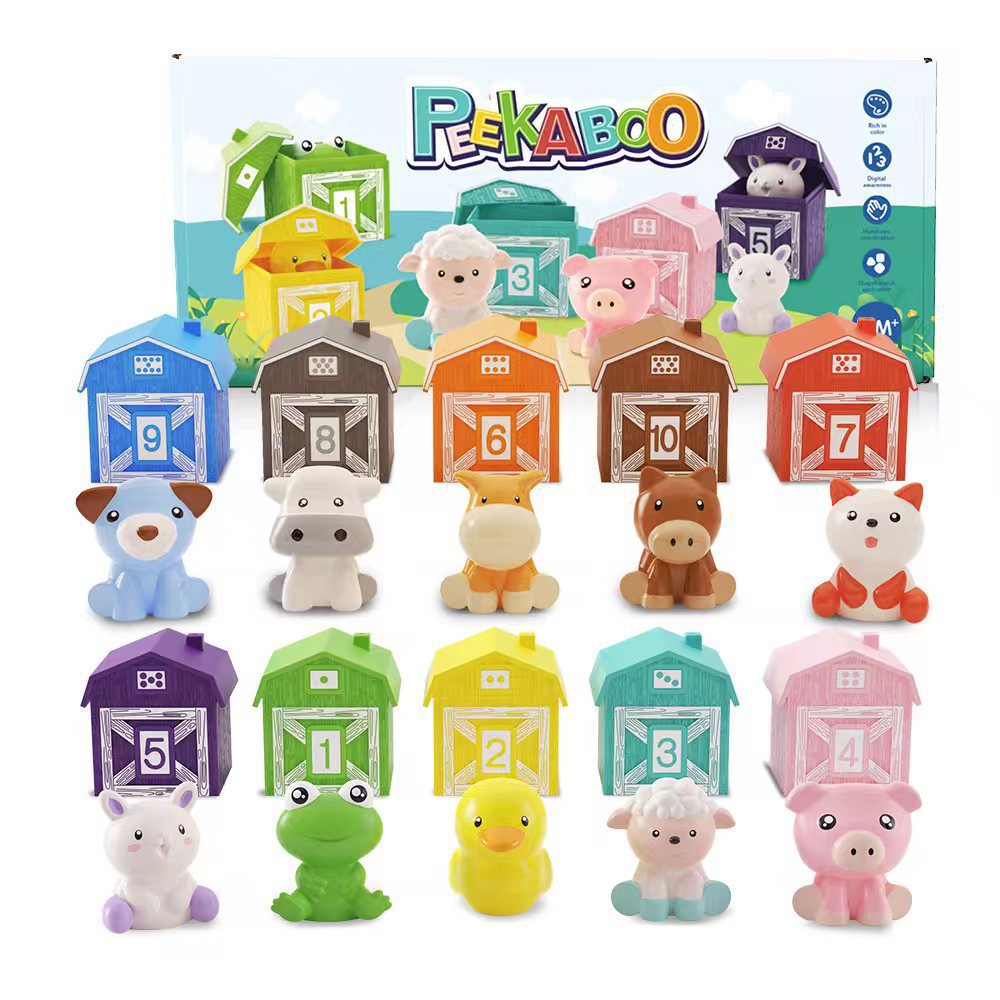 Toystar Petting zoo play set | Learning through play - Montessori Educational - Spelend Leren - Montessori Educatief (4)