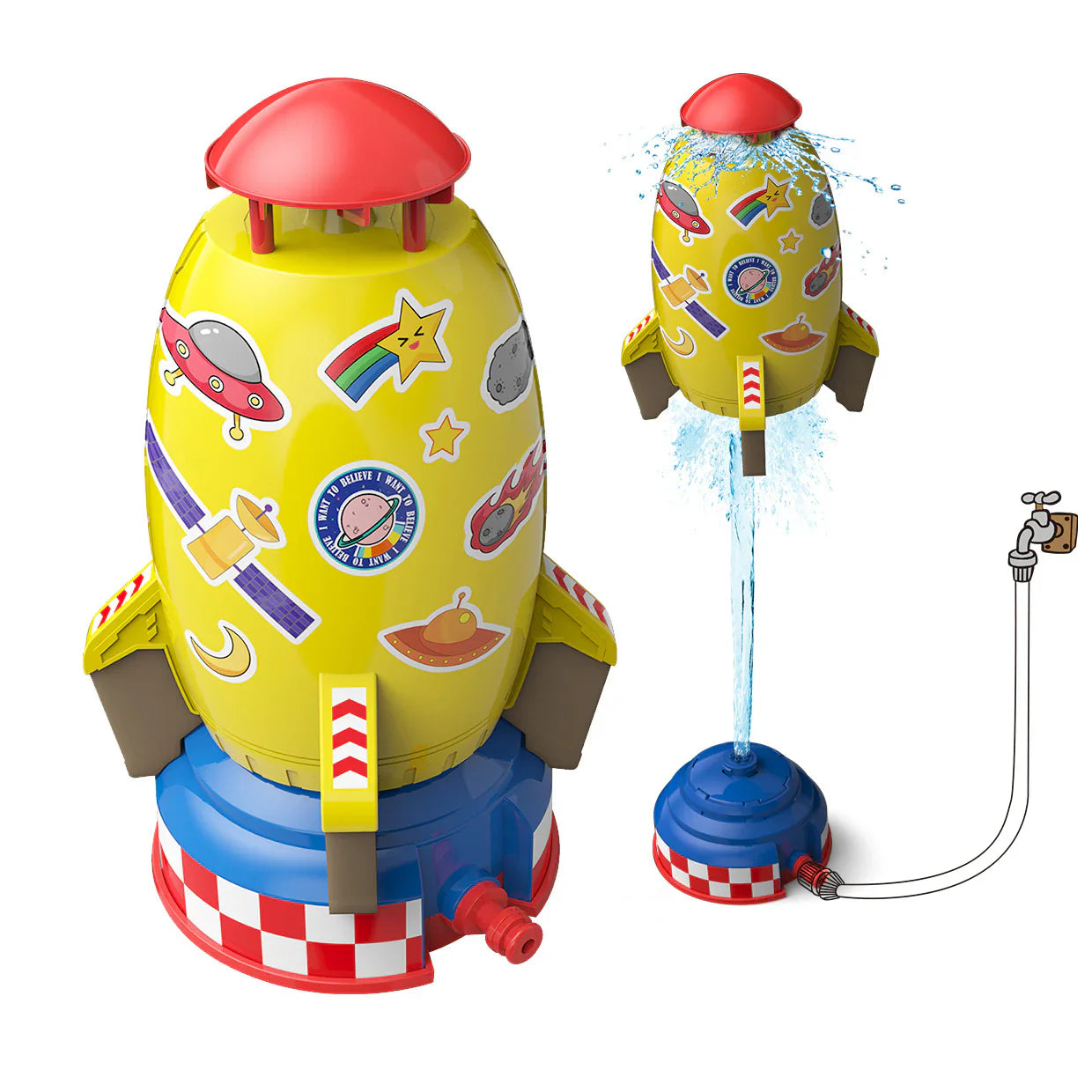 Toystar SplishJet | Water Sprinkler for Kids Garden Fun - Interactive Water Toys - Bestseller - Watersproeier Plezier - In...