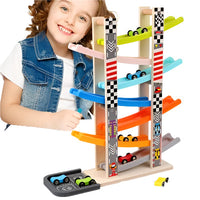 Thumbnail for Toystar RacerFun | Magic Coloring Track - Wooden Playset for Children - Magische Kleurbaan - Houten Speelset voor Kinderen