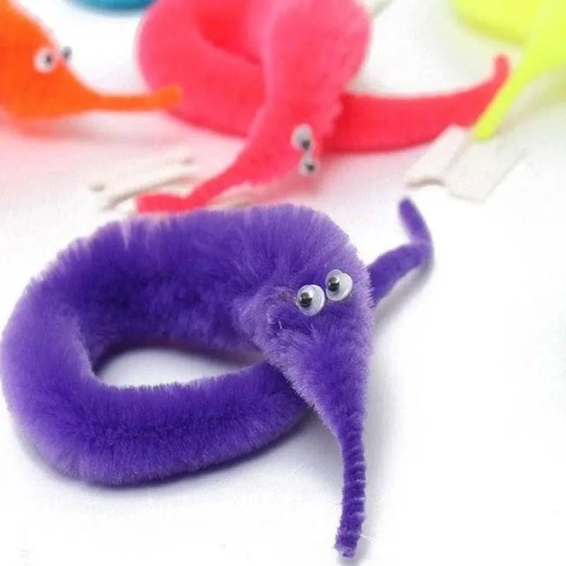 Toystar WiggleWorms | Magical Playfulness - Fluffy Worm Trick for Kids - Magische speelsheid - Pluizige wormtruc voor kind...