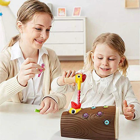 Toystar Montessori Woodpecker | Discover Creativity - Play & Learn with Fun - Ontdek Creativiteit - Speel & Leer met Plezi...