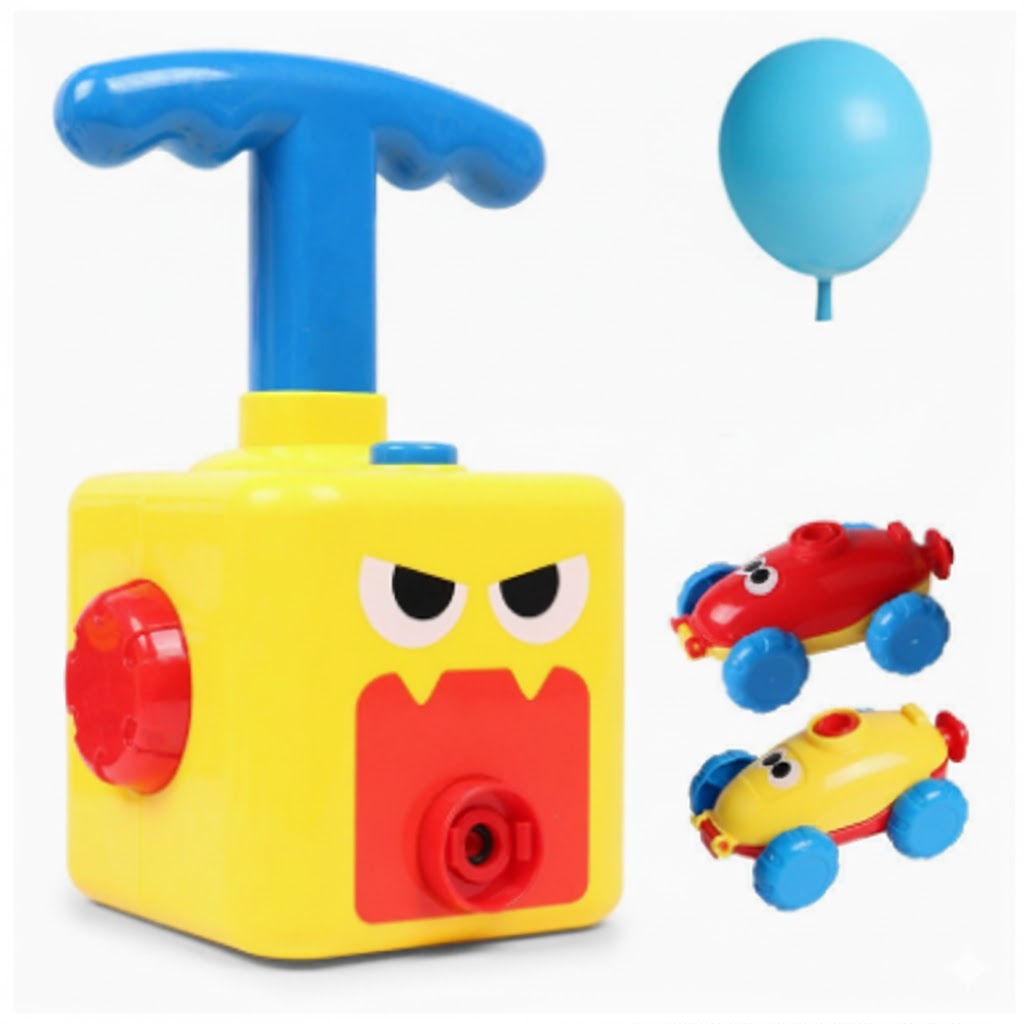 MagicZoom | Magisch raceplezier zonder batterijen - Ballon aangedreven auto